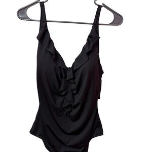 Jantzen Black Swimsuit size 14